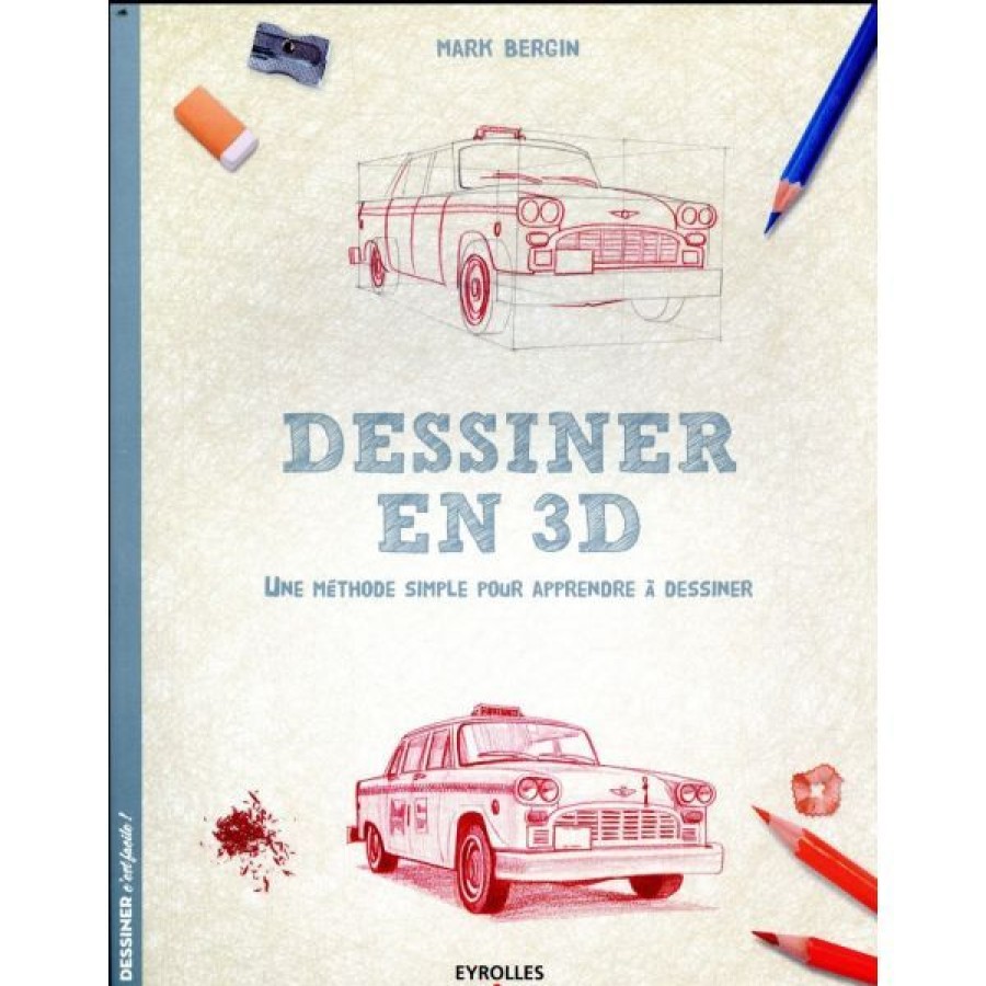 Dessin & Arts Graphiques Creastore Livres Dessin | Dessiner C'Est Facile - En 3D - Livre