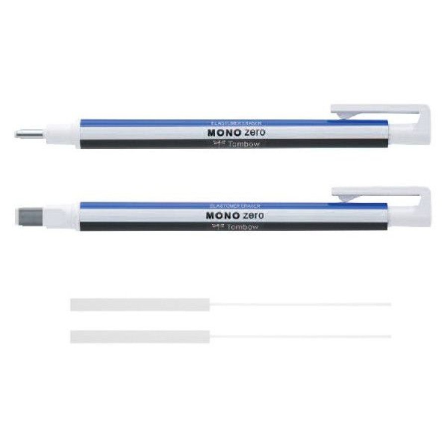 Dessin & Arts Graphiques Creastore Crayons Graphites | Porte-Gomme Mono Zero + 2 Recharges - Tombow