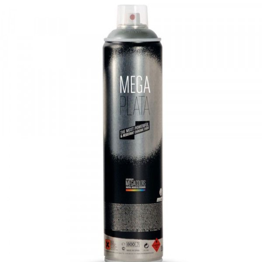 Peintures Creastore | Bombe Chrome Mega Plata 600Ml - Montana