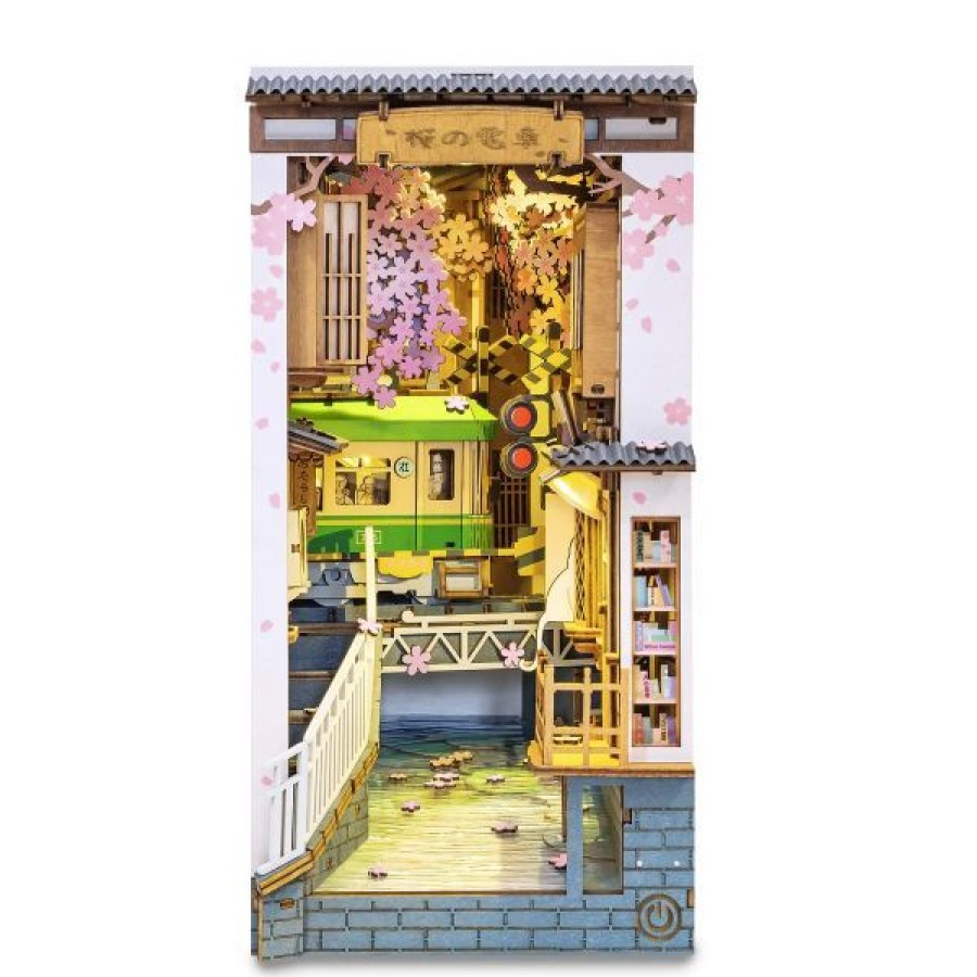 Loisirs Creatifs Creastore Maquettes | Serre-Livres - Sakura Densya - Rolife