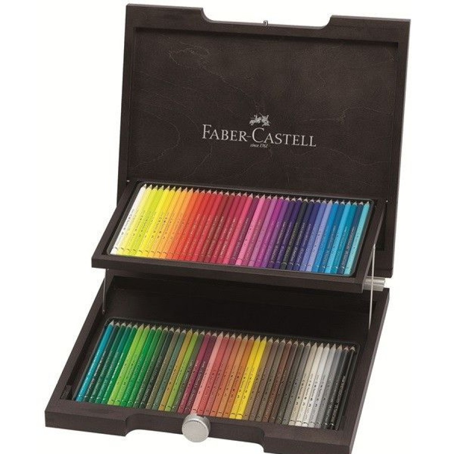 Dessin & Arts Graphiques Creastore Crayons De Couleurs | Coffret Bois 72 Crayons Polychromos - Faber-Castell