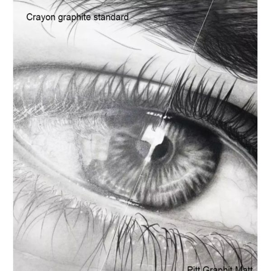 Dessin & Arts Graphiques Creastore Crayons Graphites | Set De 6 Crayons Pitt Graphite Matt - Faber-Castell