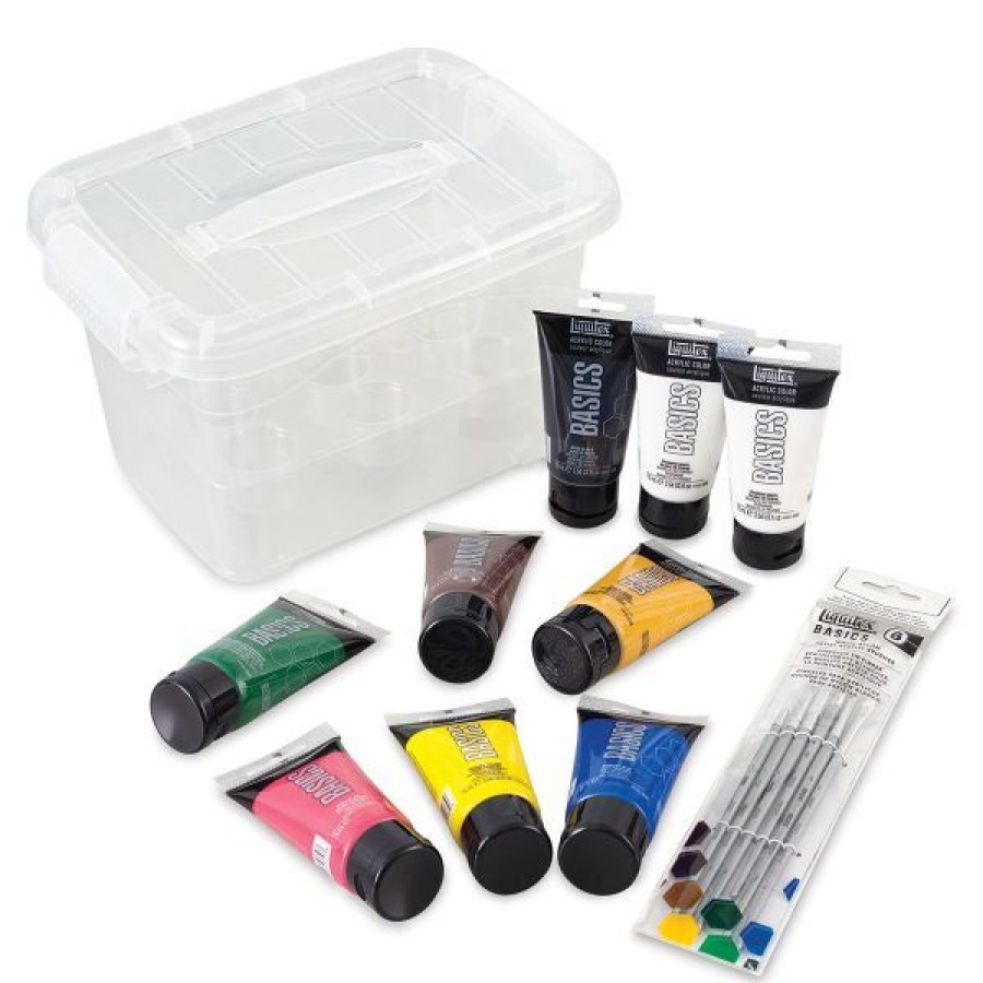 Peintures Creastore Peinture Acrylique Fine | Box Acrylique Basics - Liquitex