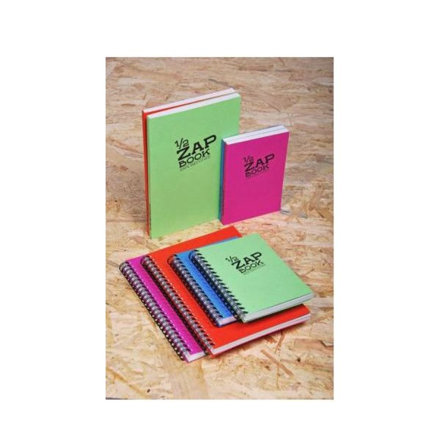 Papiers Creastore Blocs A Croquis | 1/2 Zap Book - 80 Feuilles 80Gr - Clairefontaine