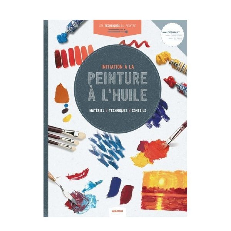 Peintures Creastore Livres Peinture A L'Huile | Initiation A La Peinture A L'Huile - Livre