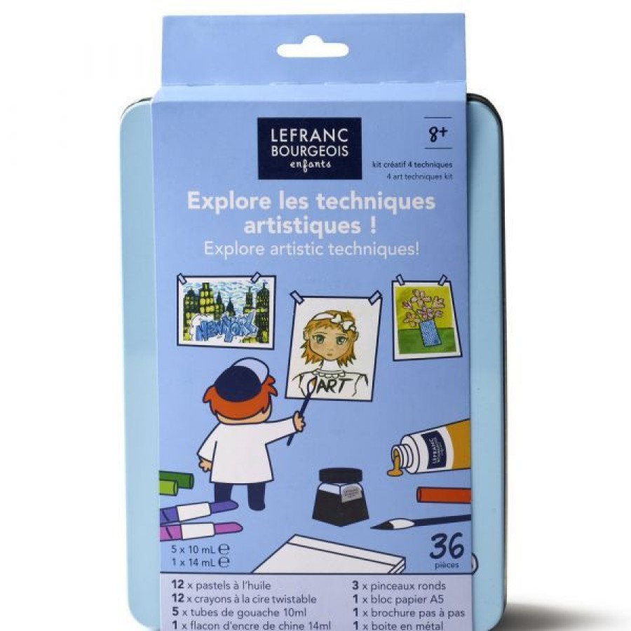 Loisirs Creatifs Creastore Peinture Pour Enfant | Kit Artistique L'Usine D'Art - Lefranc Bourgeois