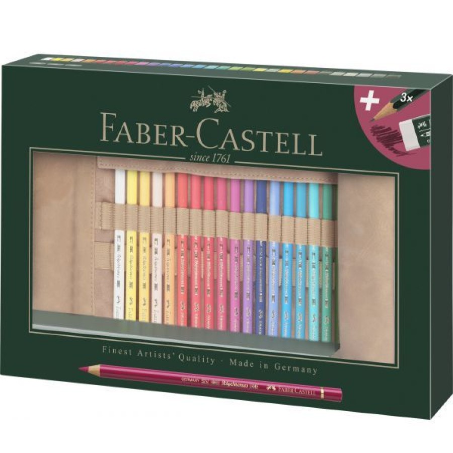 Dessin & Arts Graphiques Creastore Crayons De Couleurs | Trousse De 30 Polychromos - Faber-Castell