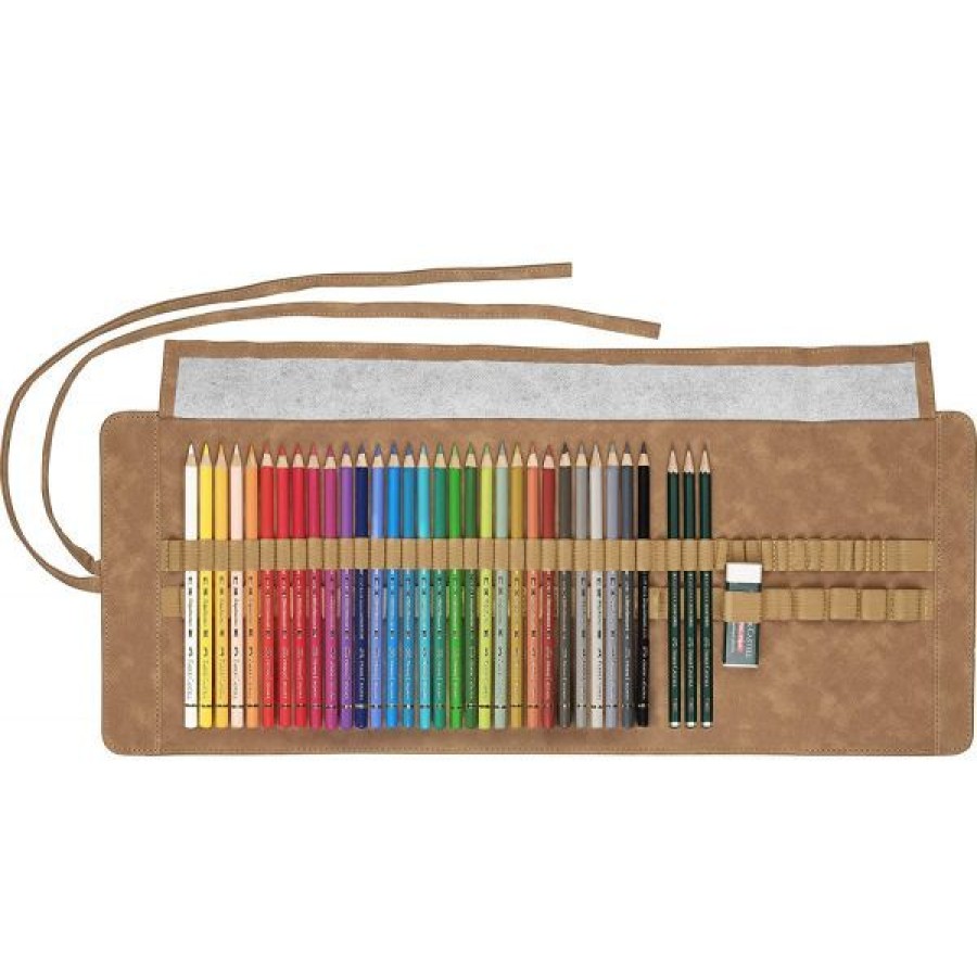 Dessin & Arts Graphiques Creastore Crayons De Couleurs | Trousse De 30 Polychromos - Faber-Castell