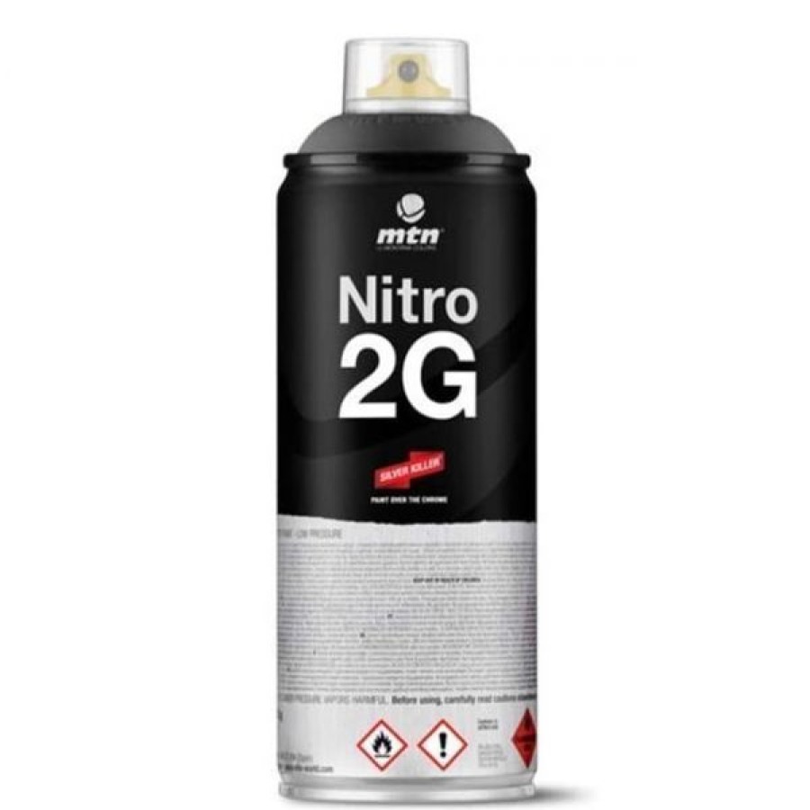 Peintures Creastore | Mtn Nitro 2G - Noir Goudron - Montana