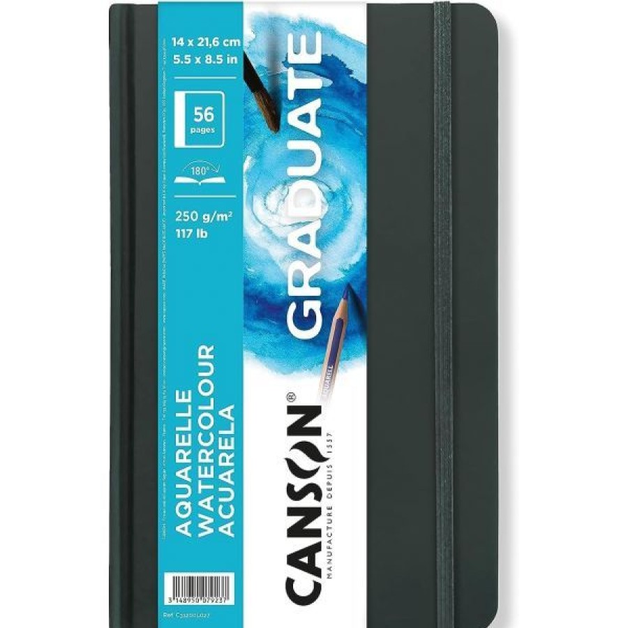 Papiers Creastore Papiers Peinture Aquarelle | Carnet Aquarelle Graduate - 250Gr - Canson