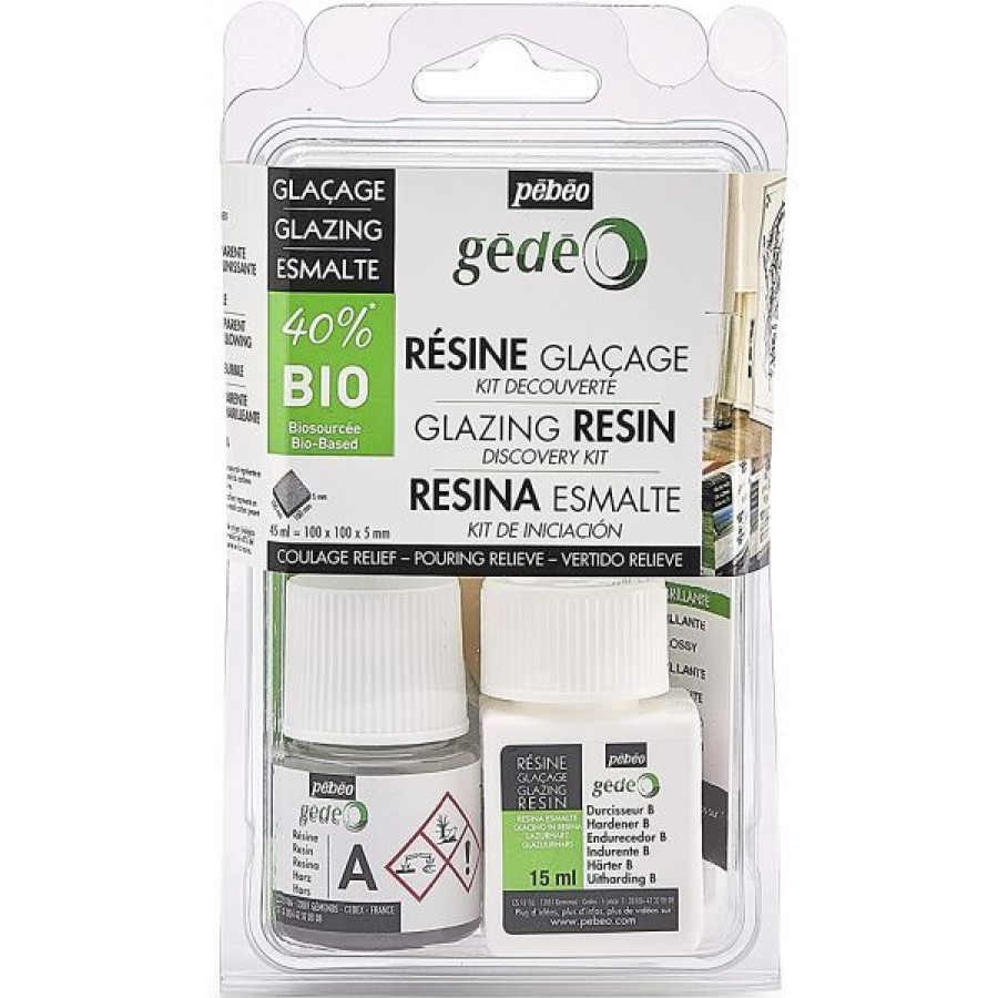 Loisirs Creatifs Creastore Moulage | Kit Decouverte Resine Glacage Bio - Gedeo