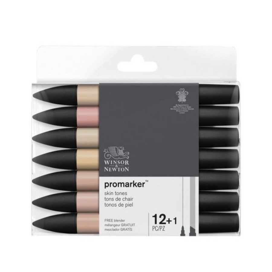 Dessin & Arts Graphiques Creastore Feutres | Set De 12 Promarkers + Blender Offert - Tons De Chair