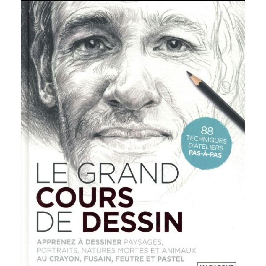 Dessin & Arts Graphiques Creastore Livres Dessin | Le Grand Cours De Dessin - Livre