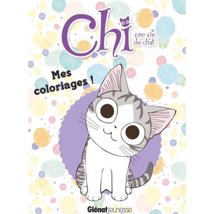 Loisirs Creatifs Creastore Livres Coloriage & Mandala | Mes Coloriages - Chi Une Vie De Chat - Livre