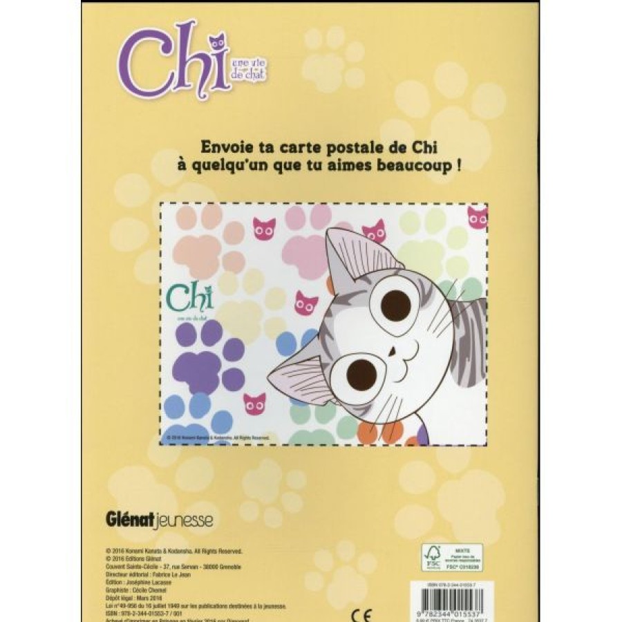 Loisirs Creatifs Creastore Livres Coloriage & Mandala | Mes Coloriages - Chi Une Vie De Chat - Livre