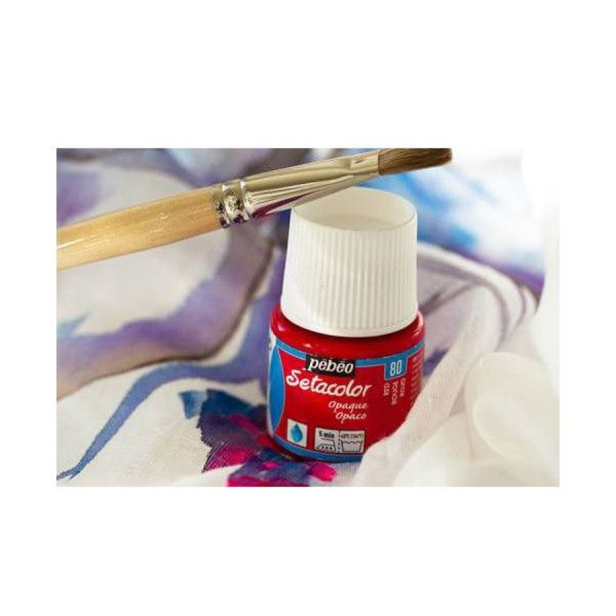 Loisirs Creatifs Creastore Tissu & Soie | Peinture Tissu Setacolor - Opaque - Pebeo