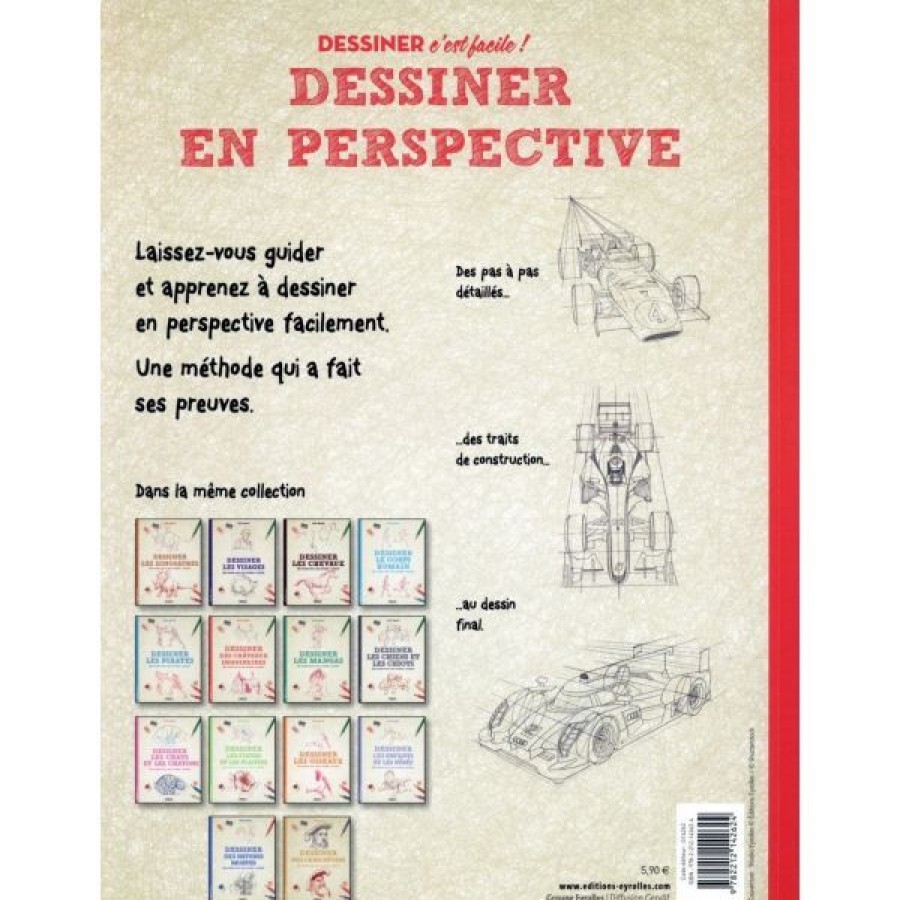 Dessin & Arts Graphiques Creastore Livres Dessin | Dessiner C'Est Facile - Perspective - Livre