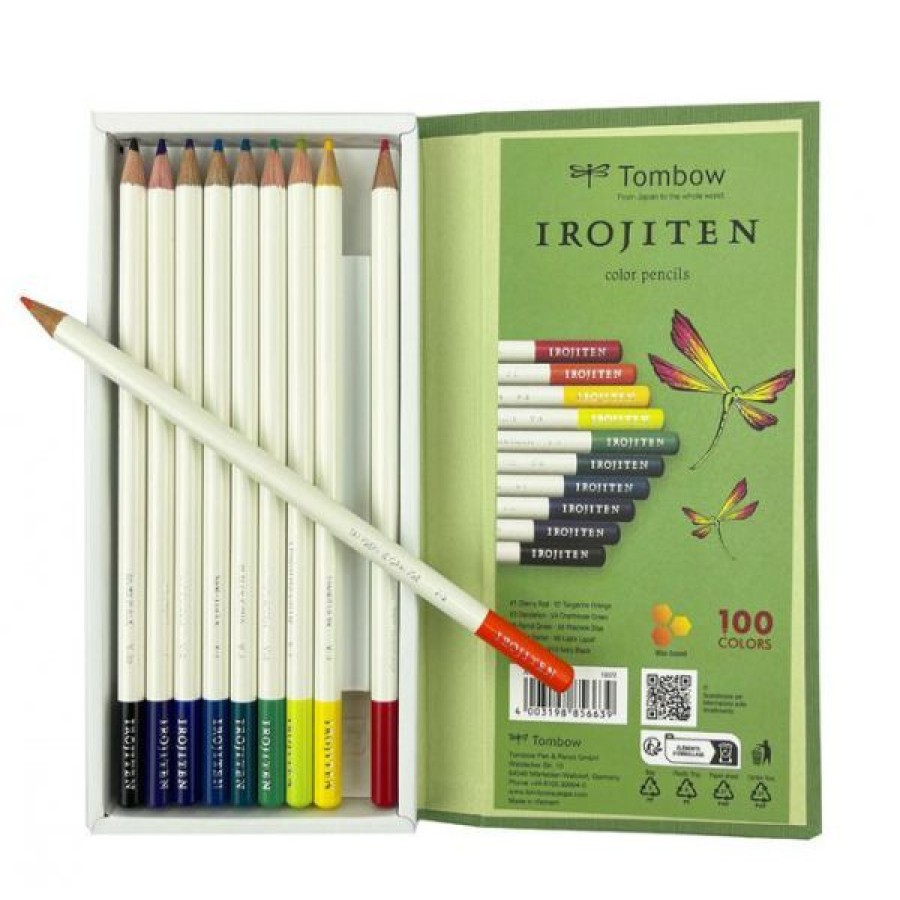 Dessin & Arts Graphiques Creastore Crayons De Couleurs | Set Irojitens - Couleurs Vives I - Tombow