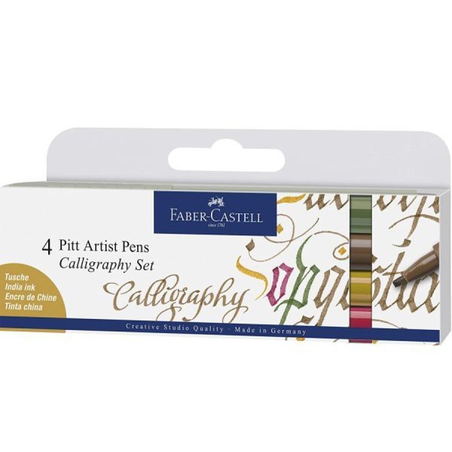 Dessin & Arts Graphiques Creastore Feutres | Set Pitt Artist Pen Calligraphie - Faber Castell