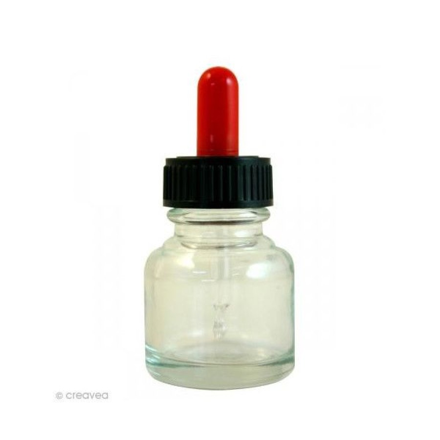 Pinceaux & Fournitures Creastore Fournitures | Flacon Vide 30Ml Avec Pipette