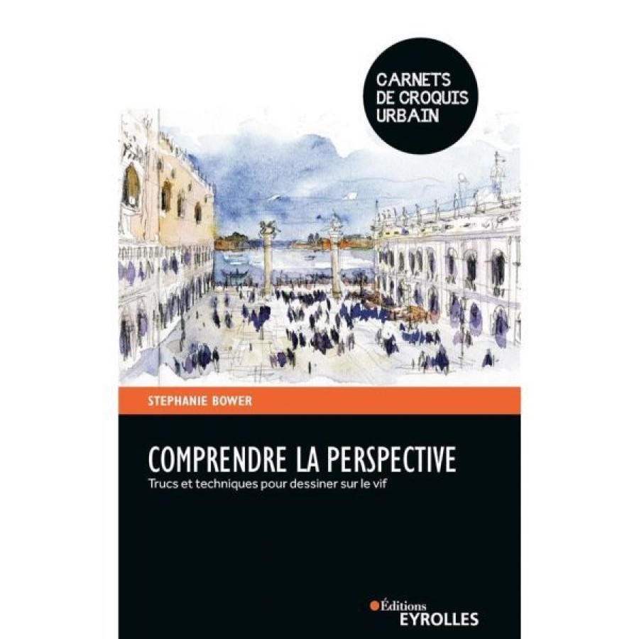 Dessin & Arts Graphiques Creastore Livres Dessin | Carnets De Croquis Urbain - Comprendre La Perspective - Livre