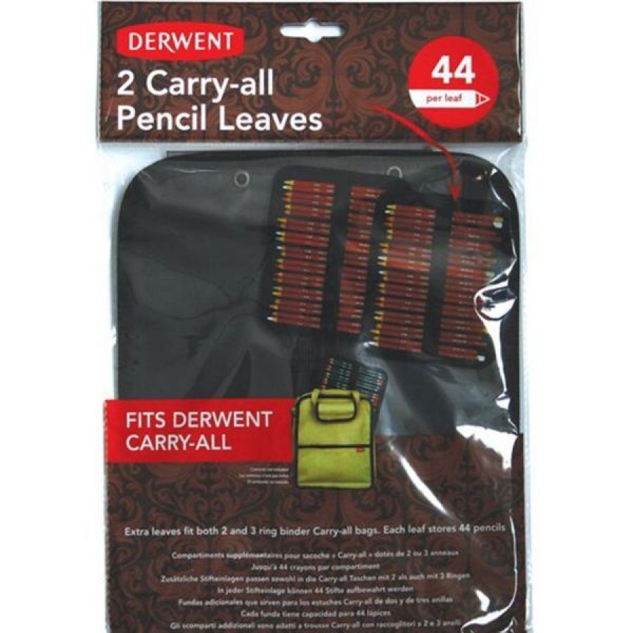 Dessin & Arts Graphiques Creastore Pochettes A Dessin | 2 Recharges (44 Crayons) Pour Sac Carry-All - Derwent