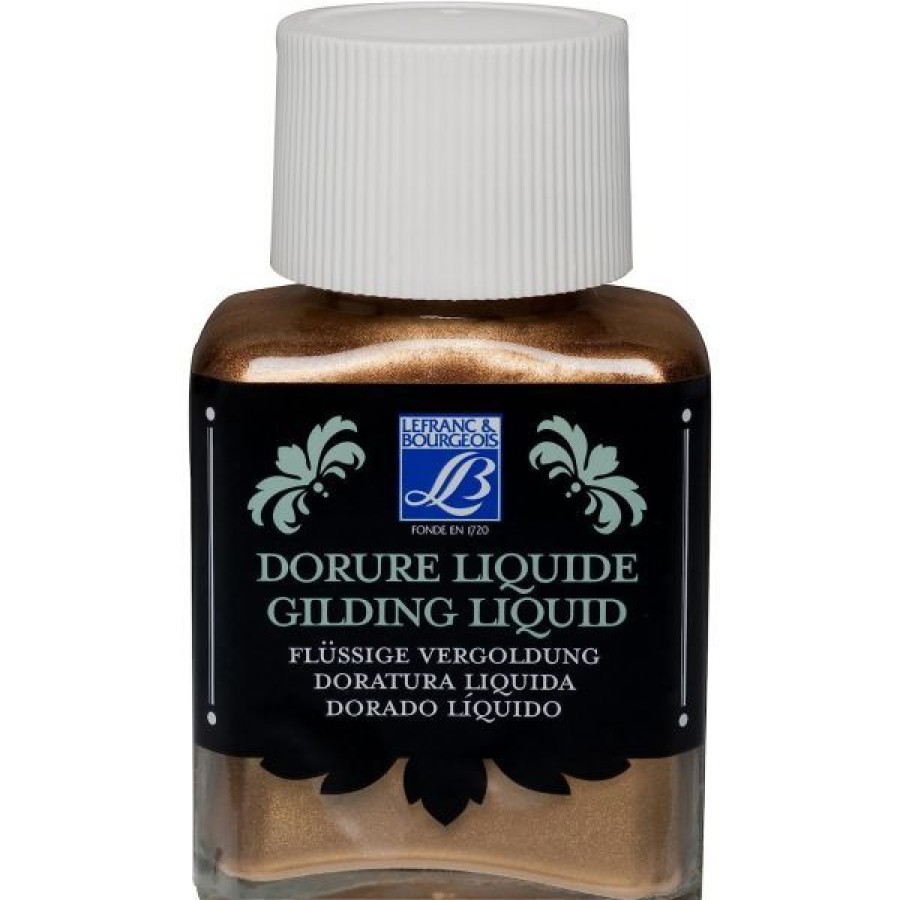 Loisirs Creatifs Creastore Dorure | Dorure Liquide - Or Classique - Lefranc Bourgeois