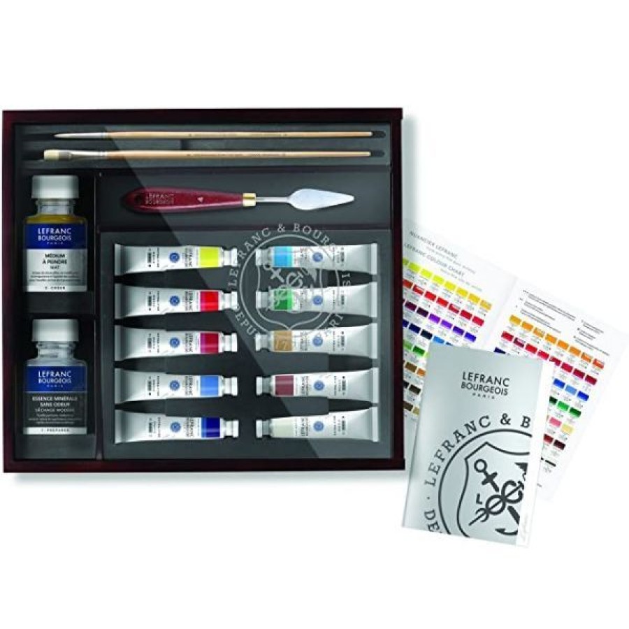 Peintures Creastore Coffrets De Peinture A L'Huile Et Kits | Coffret Peinture A L'Huile Extra-Fine "Les Impressionnistes"- Lefranc Bourgeois