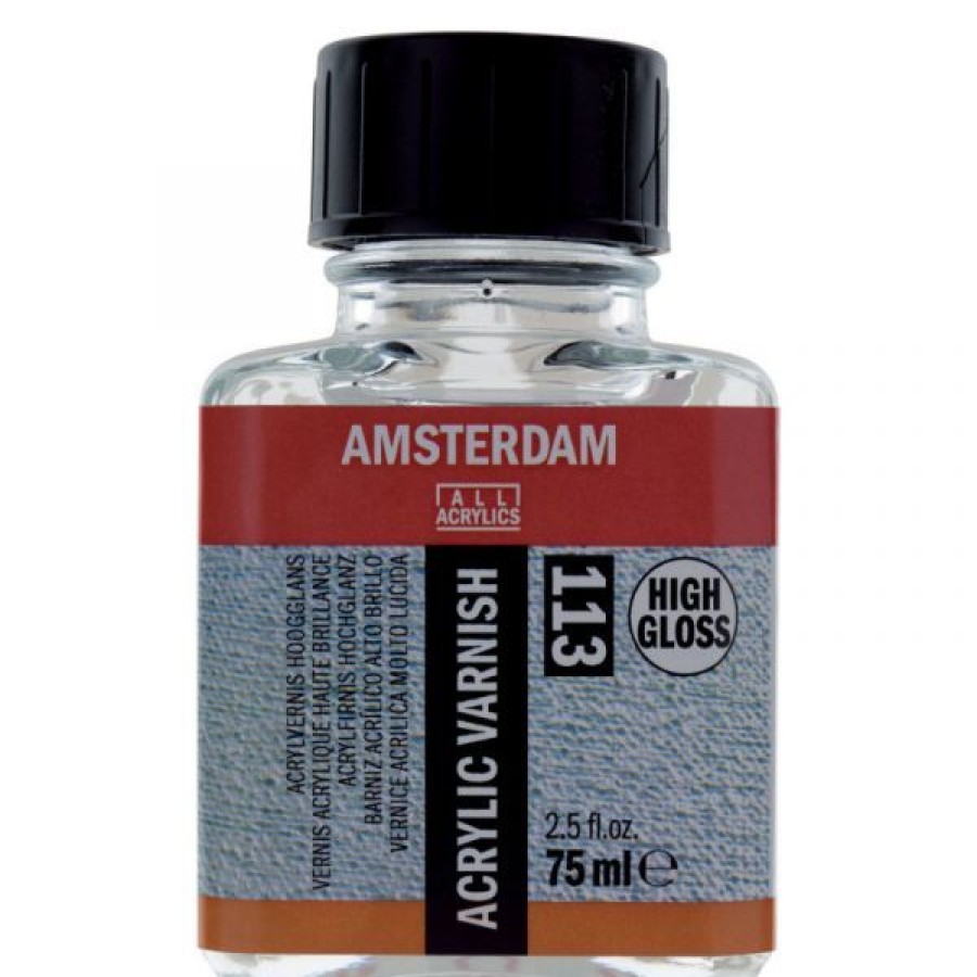 Peintures Creastore Mediums & Vernis Peinture Acrylique | Vernis Satine Pour Acrylique - Amsterdam