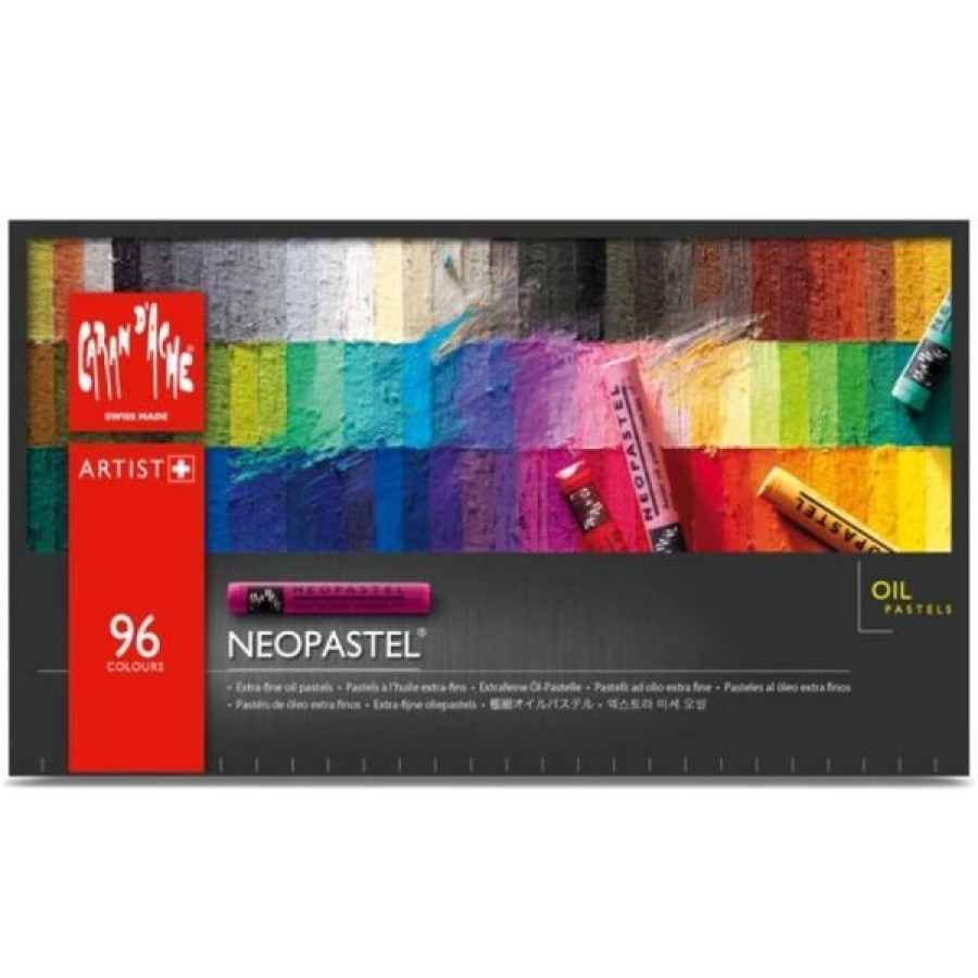 Dessin & Arts Graphiques Creastore Pastels A L'Huile | Boite De 96 Pastels A L'Huile Neopastel - Caran D'Ache