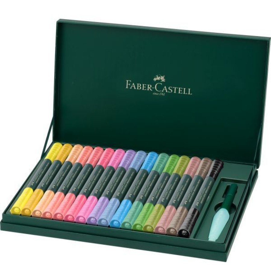 Peintures Creastore Peinture Aquarelle Fine | Coffret De 16 Marqueurs Aquarellables Albrecht Durer - Faber-Castell