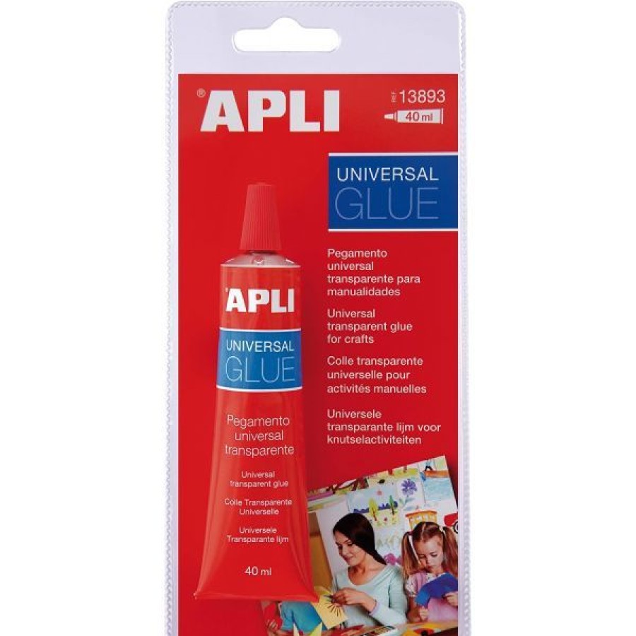 Dessin & Arts Graphiques Creastore Colles | Colle Transparente Universelle - 40Ml - Apli