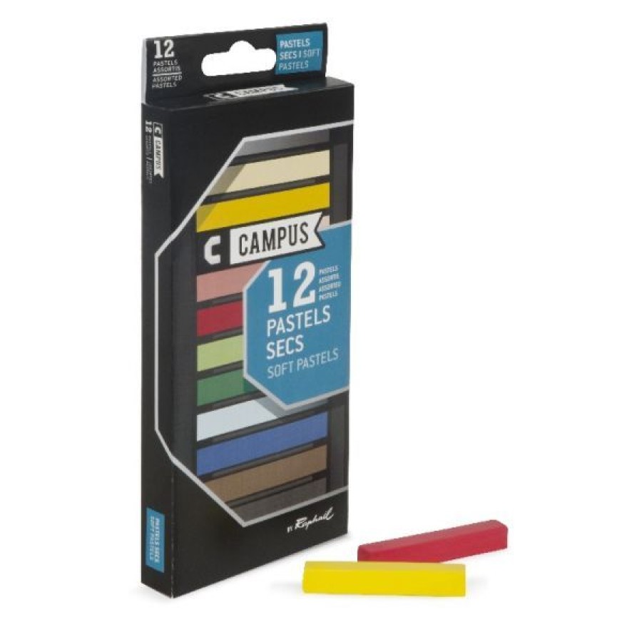 Dessin & Arts Graphiques Creastore Pastels Secs Craies | Boite De Pastel Sec Campus