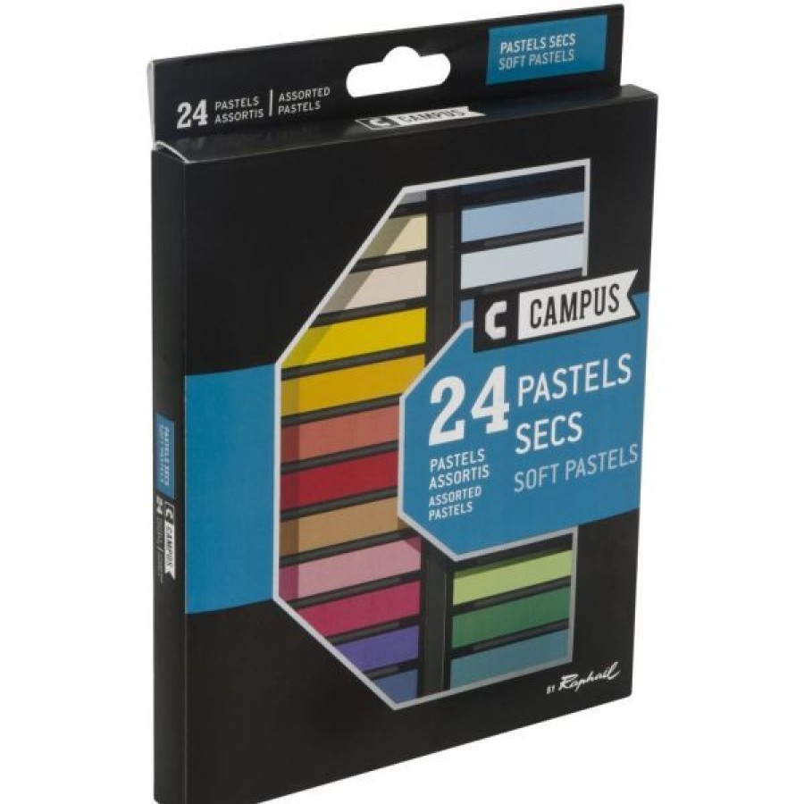 Dessin & Arts Graphiques Creastore Pastels Secs Craies | Boite De Pastel Sec Campus