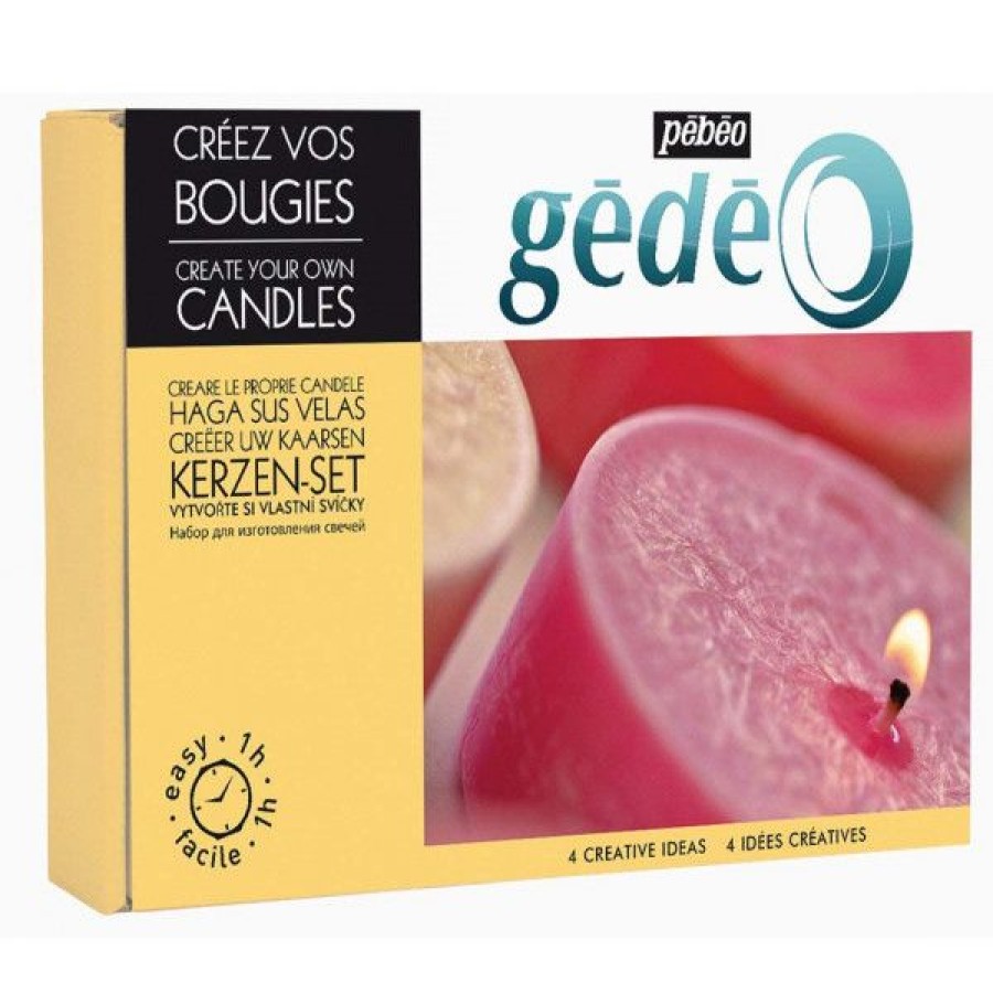 Loisirs Creatifs Creastore Moulage | Coffret "Creez Vos Bougies"