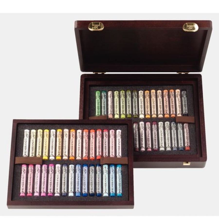 Dessin & Arts Graphiques Creastore Pastels Secs Craies | Coffret 60 Pastels Secs Rembrandt - Luxe