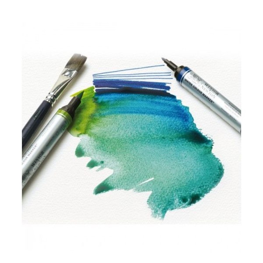 Peintures Creastore Peinture Aquarelle Extra&Fine | Boite De 12 Marqueurs Aquarelle - Winsor & Newton